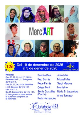 Cartell Merc'Art 2025-2026