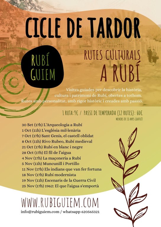 Cicle de Tardor 2023 de RubiGuiem