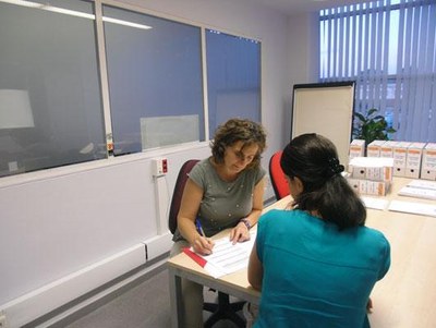 Sessió de treball del programa FOJ.