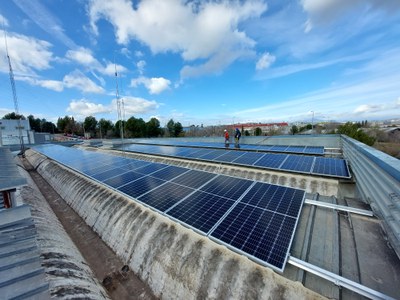 Agbar instal·la un sistema d’aprofitament solar al seu centre d’operacions a Rubí.
