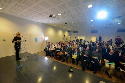 L'alcaldessa, Ana Martínez, ha inaugurat la jornada (Foto: Localpres).