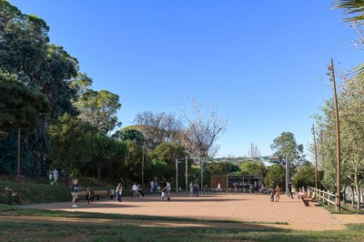 Recreació virtual del nou espai d’estada i lleure (renderista: Josep Alcover).