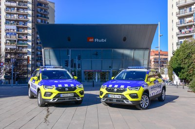 Dos unitats dels nous vehicles (Foto: Ajuntament/Localpres).