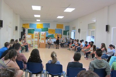 Nois i noies de diversos municipis han participat aquest cap de setmana en unes jornades a Cabrera de Mar.