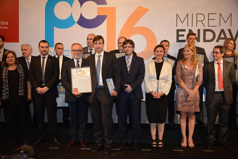 Vicente Torns ha estat guardonada en l'apartat d'iniciativa empresarial (foto: Localpres)