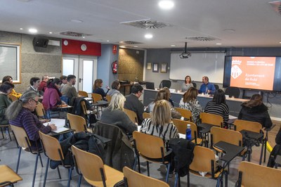 Un moment de la sessió a Rubí Forma (foto: Ajuntament de Rubí – Localpres).