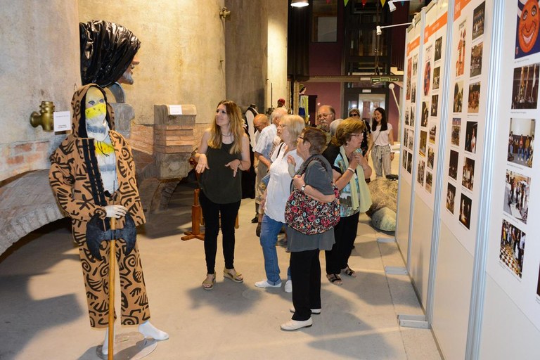 Els consellers, durant la visita (foto: Localpres)