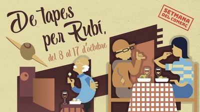 Imatge de la ruta de tapes (foto: Ajuntament de Rubí).