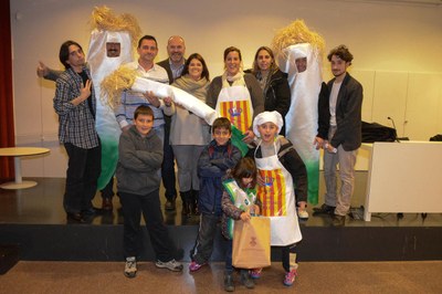 Els Calçotònics al lliurament de premis (foto: Localpres).