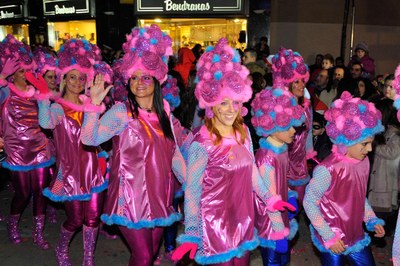 Can Txafó, 3r premi del Concurs de comparses (foto: Localpres)