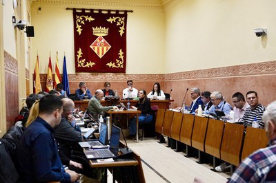 Els grups municipals han debatut sis mocions (foto: Ajuntament de Rubí – Localpres).
