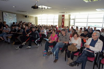Auditori ple durant la presentació (foto: Localpres)