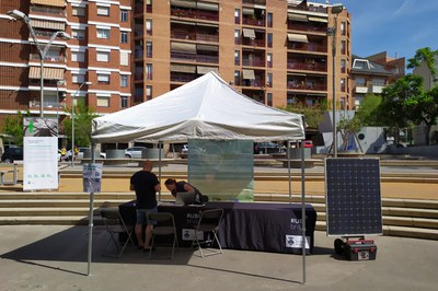 La parada informativa s’ubicarà cada segon dissabte a la plaça del Mercat (foto: Ajuntament de Rubí – Localpres).