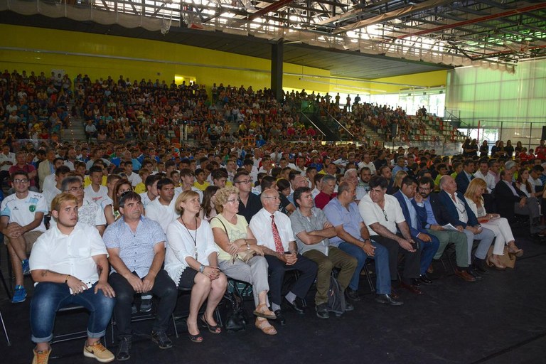 El pavelló s'ha omplert (foto: Localpres)