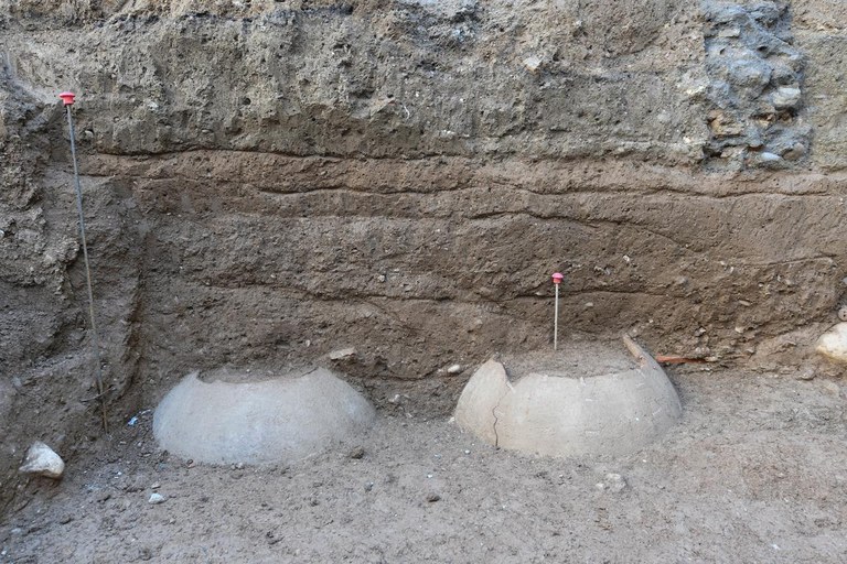 S’han localitzat dues dòlies semisoterrades (foto: Ajuntament de Rubí - Localpres)