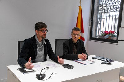 La presentació ha tingut lloc a la sala de premsa de l’ajuntament (foto: Ajuntament de Rubí - Localpres).