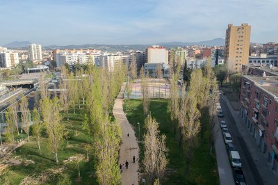 Tot l’àmbit del parc ha experimentat diverses millores recentment (foto: Ajuntament de Rubí – Localpres).
