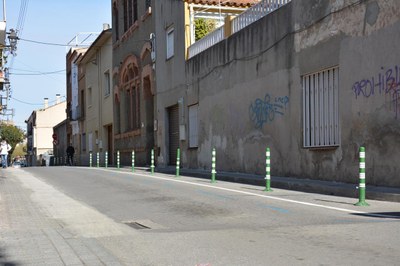 Durant l’execució de les obres, que duraran uns quinze dies, aquest tram del c/ Virgili quedarà tallat al trànsit.