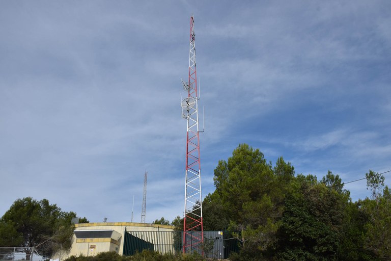 La nova antena està ubicada al Centre de Telecomunicacions (foto: Localpres)