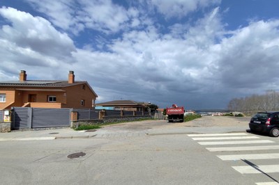 Aquest és l’estat actual del camí de l’avinguda de les Flors (foto: Ajuntament de Rubí).