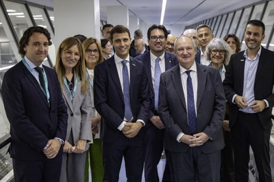 Un moment de la visita a les instal·lacions (foto: Ajuntament de Rubí - Localpres).