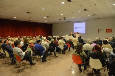 Unes 140 persones han assistit a la reunió informativa celebrada aquest dimecres (foto: Localpres)