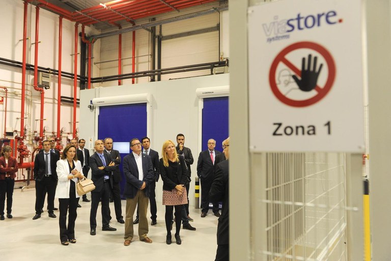 Visita a les noves instal·lacions (foto: Localpres)