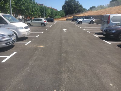L’aparcament ha entrat en funcionament aquest dijous.