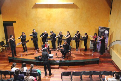 Un concert d’instruments de vent al Castell  (foto: Ajuntament de Rubí).