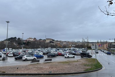 L’aparcament de l’Escardívol es buidarà de forma progressiva (foto: Ajuntament de Rubí).