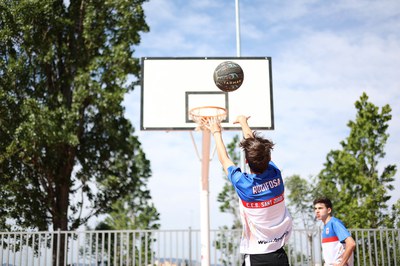 Activitat de bàsquet (foto: Ajuntament de Rubí – Localpres)