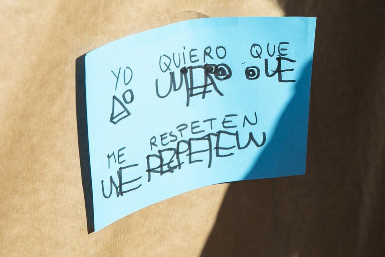 Mural dels desitjos (foto: Ajuntament - Lali Puig)