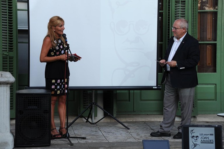 Inauguració de l'exposició sobre cultura popular (foto: Localpres)