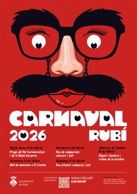 Cartell del Carnaval 2026 (autor: Jordi Peiró Simón)