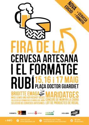 Cartell de la 2a Fira de la cervesa artesana i el formatge