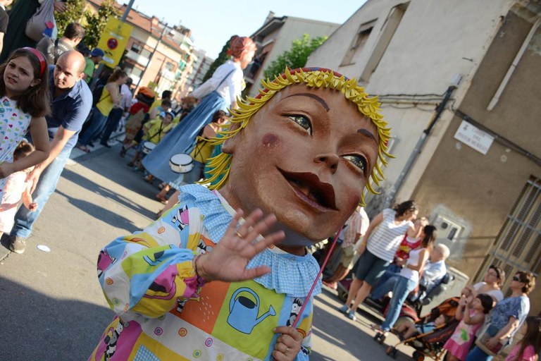 El primer acte de la Festa Major és el seguici (foto: Localpres)