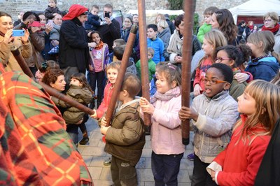 El Tió dels comerciants (foto: Localpres)