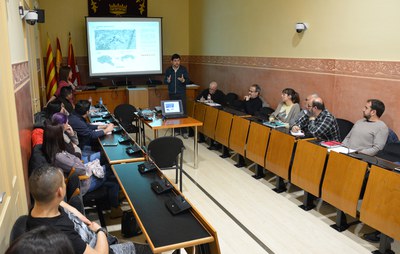 La reunió informativa s’ha celebrat aquest dimecres a l’Ajuntament (foto: Ajuntament de Rubí).