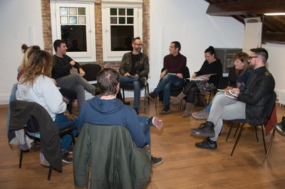 La reunió ha tingut lloc a l’Espai Jove Torre Bassas (foto: Localpres).