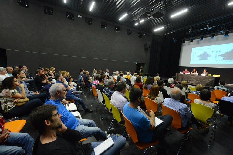 Una norantena de persones han participat en aquesta sessió (foto: Localpres)