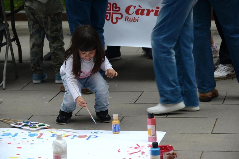Els infants, grans protagonistes de la jornada (foto: Localpres)