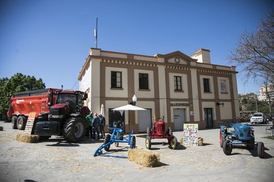 Com cada any, hi ha hagut una mostra de maquinària agrícola (foto: Ajuntament de Rubí – Lali Puig)