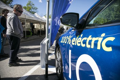 La Fira del Vehicle Elèctric ha tornat a ser un aparador de la mobilitat elèctrica i sostenible (foto: Ajuntament de Rubí – Lali Puig)