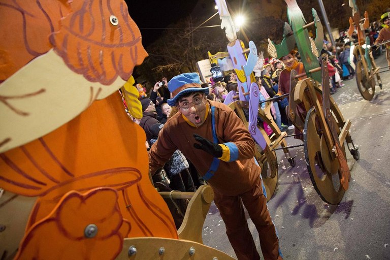 La cavalcada s'omple de personatges (foto: Localpres)