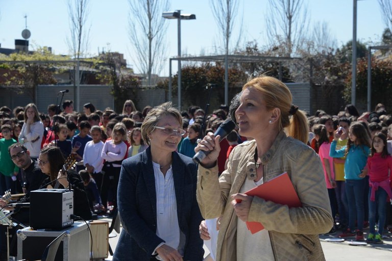 L'alcaldessa ha donat la benvinguda (foto: Localpres)
