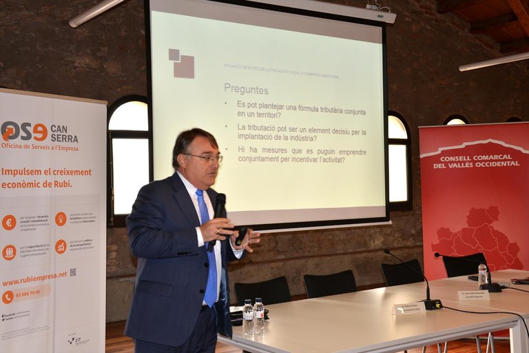 El consultor Enric Rius ha parlat sobre la fiscalitat