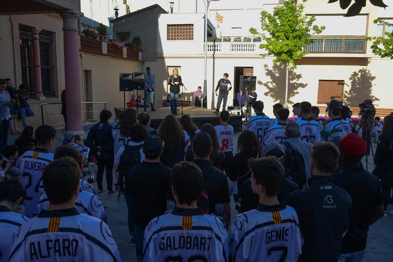 Imatge de la recepció institucional (foto: Localpres)