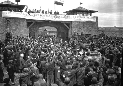 Alliberament de Mauthausen-Gusen, el 1945.