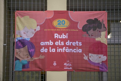 Rubí portarà la commemoració del Dia Universal dels Drets de la Infància a diferents barris de la ciutat.