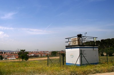 A Rubí, l’estació de la Xarxa de Vigilància i Previsió de la Contaminació Atmosfèrica està ubicada a Ca n’Oriol (foto: Ramon Vilalta).